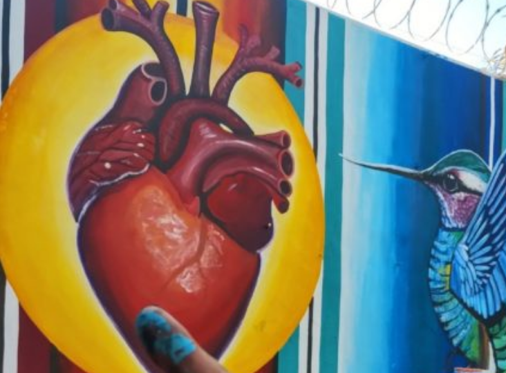 Arte urbano de recuperar espacios sorprende Campeche