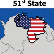 Trump publica una imagen de Venezuela como el estado número 51