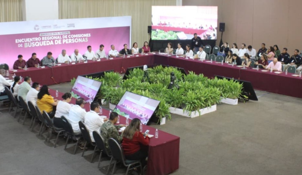 Campeche reúne comisiones de búsqueda impactando familias
