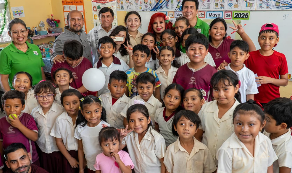 Obras prioritarias para mejorar escuelas en Campeche