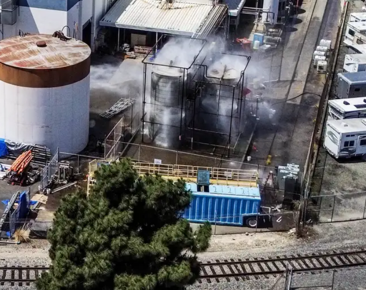 California pide apoyo por la fuga de gas químico