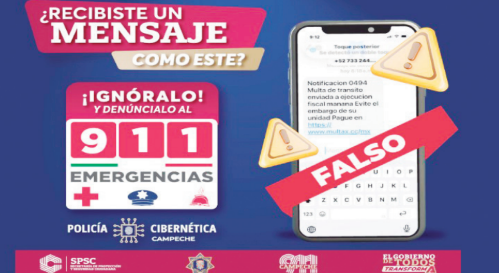 Alerta: policía cibernética avisa de fraudes digitales mediante SMS
