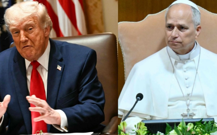 Trump vuelve a arremeter contra el Papa por Irán