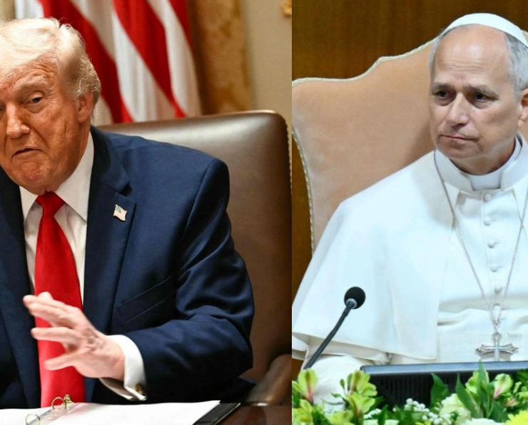 Trump vuelve a arremeter contra el Papa por Irán