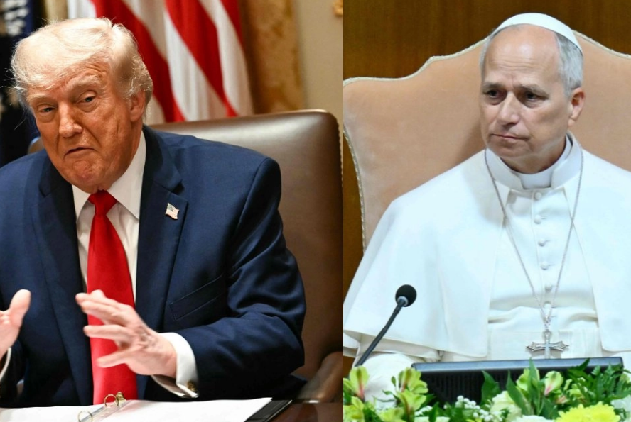 Trump vuelve a arremeter contra el Papa por Irán