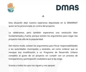 SEMARNAT frenó proyecto de Royal Caribbean en Mahahual tras cuestionamientos sobre impactos ambientales y modificaciones urbanas en la zona costera.