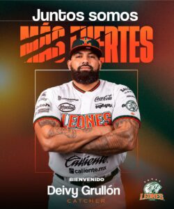 El receptor dominicano cuenta con experiencia en Grandes Ligas, Liga Mexicana de Beisbol y una sólida trayectoria en sucursales de MLB