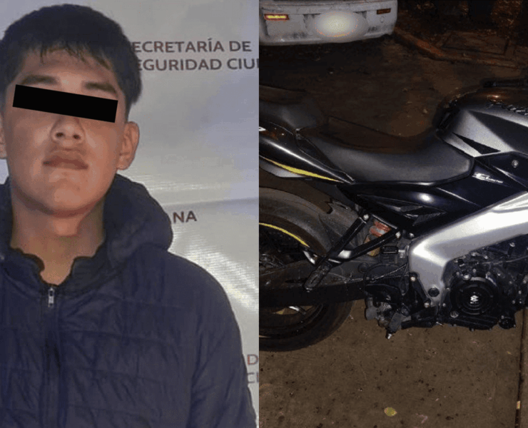Detienen a presunto responsable de disparos en Paseo de la Reforma