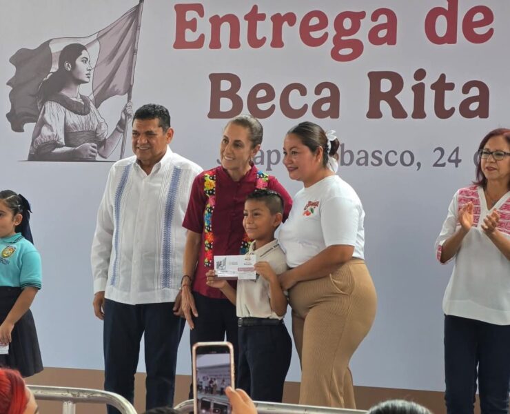 En histórica visita la Presidenta Claudia Sheinbaum