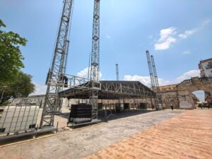 Celebración del Día de las Madres: el escenario ya luce listo en Campeche para recibir a miles de visitantes en una noche llena de música y emoción