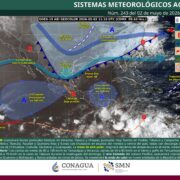 Frente frío 48 irrumpe con lluvias extremas y vientos peligrosos mientras persiste la onda de calor en gran parte del país