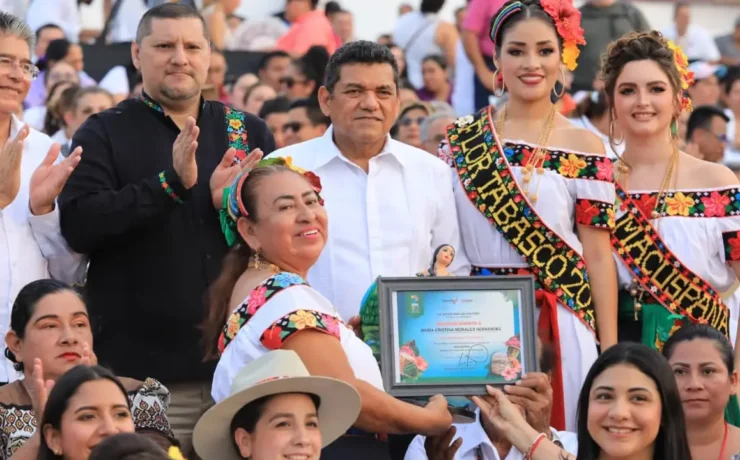 Gran mosaico de danza brilló en la Feria Tabasco 2026