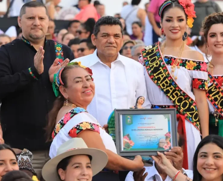Gran mosaico de danza brilló en la Feria Tabasco 2026