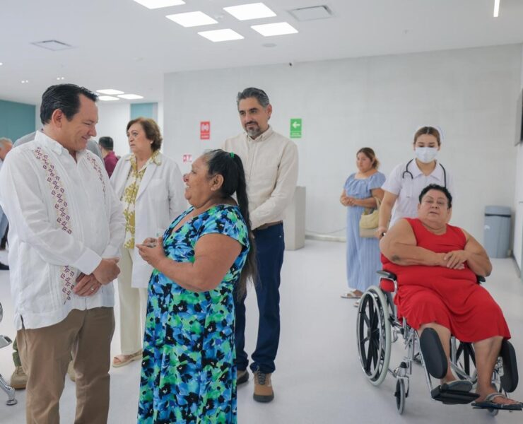 Hospital firme: Joaquín Díaz Mena garantiza atención médica pese lluvias intensas