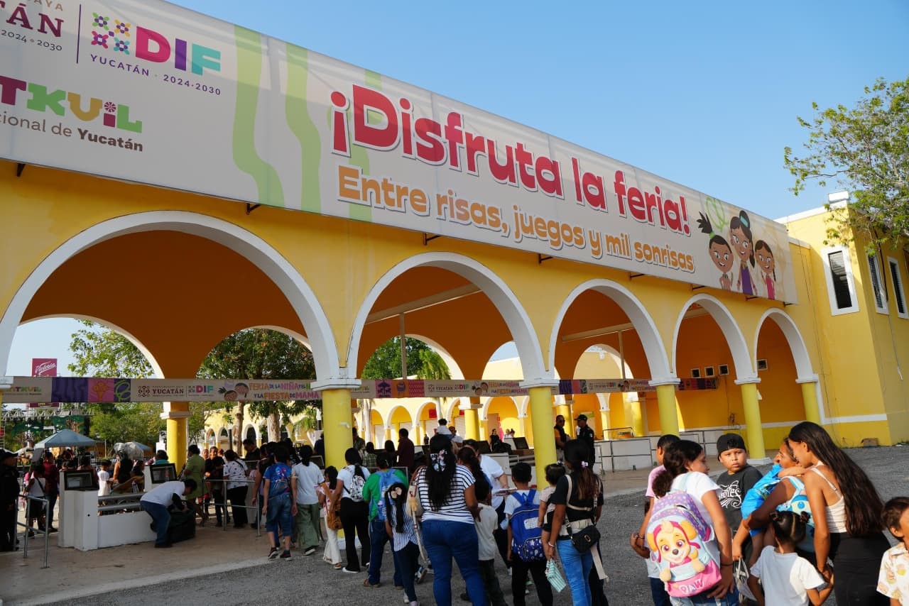Xmatkuil Vibra: Más de 20 Mil Familias Disfrutaron la Feria de la Niña y el Niño y la Fiesta de Mamá