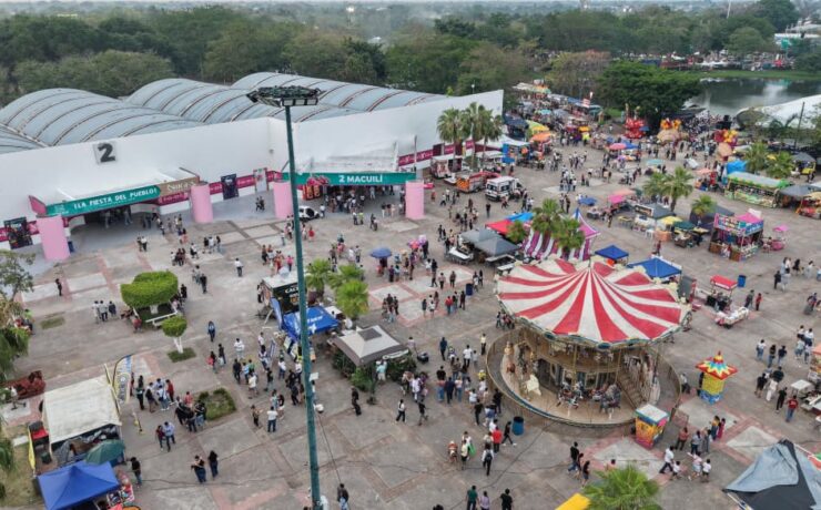 Miles de familias tabasqueñas en la Feria Tabasco