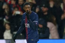 Ousmane Dembélé festeja el gol tempranero con el que el PSG aseguró su clasificación a la final de la UEFA Champions League 2026.