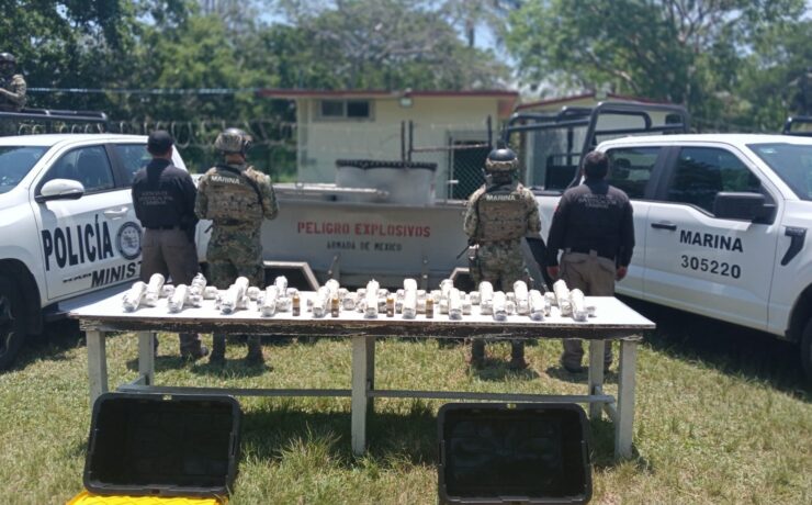 Operativo conjunto en Tabasco