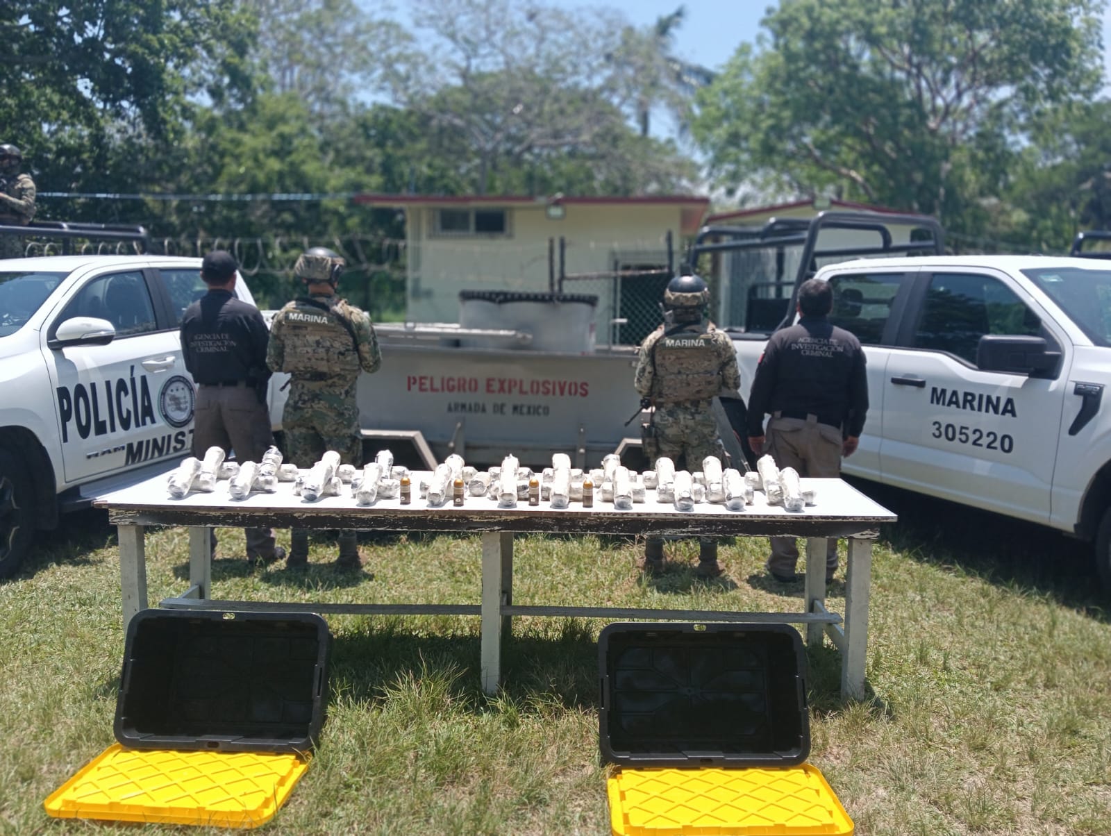 Operativo conjunto en Tabasco