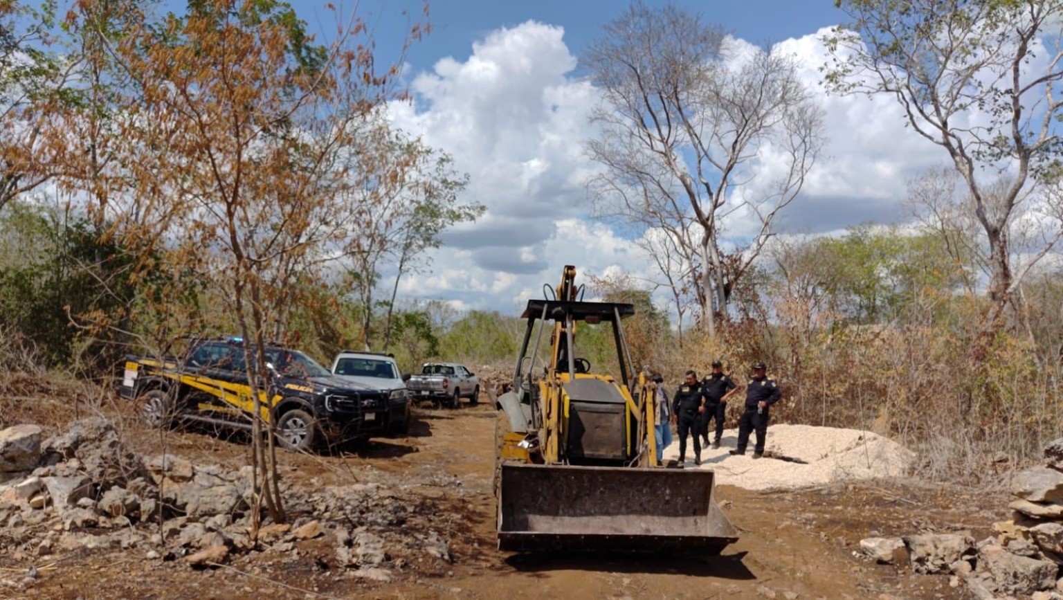 Profepa ejecuta inspección y clausura predio en Reserva Cuxtal Mérida