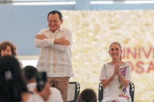 La Nueva Universidad Rosario Castellanos en Kanasín fue inaugurada por Claudia Sheinbaum y Joaquín Díaz Mena para ampliar las oportunidades educativas de miles de jóvenes yucatecos.