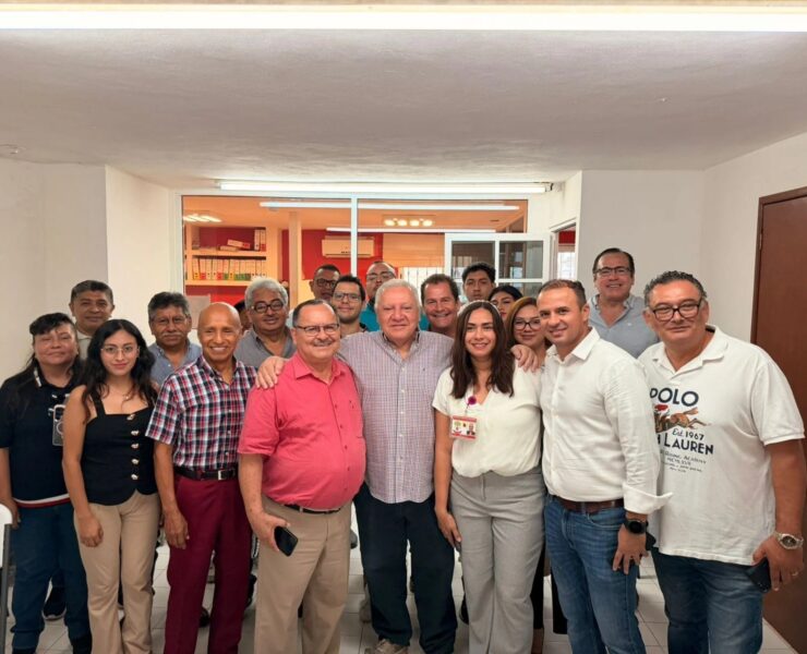 Reencuentro de Rafa Marín con empresarios y comerciantes en Cancún