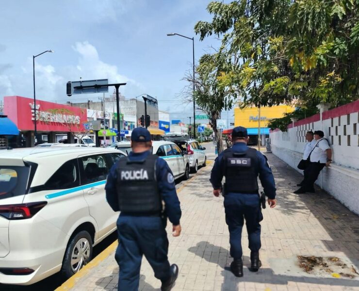 Refuerzan vigilancia en Playa del Carmen con operativo permanente SSCM