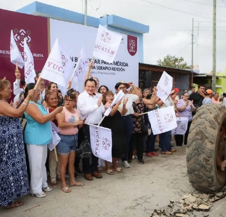 Rehabilitación de calles en la Serapio Rendón transformará la movilidad de la zona