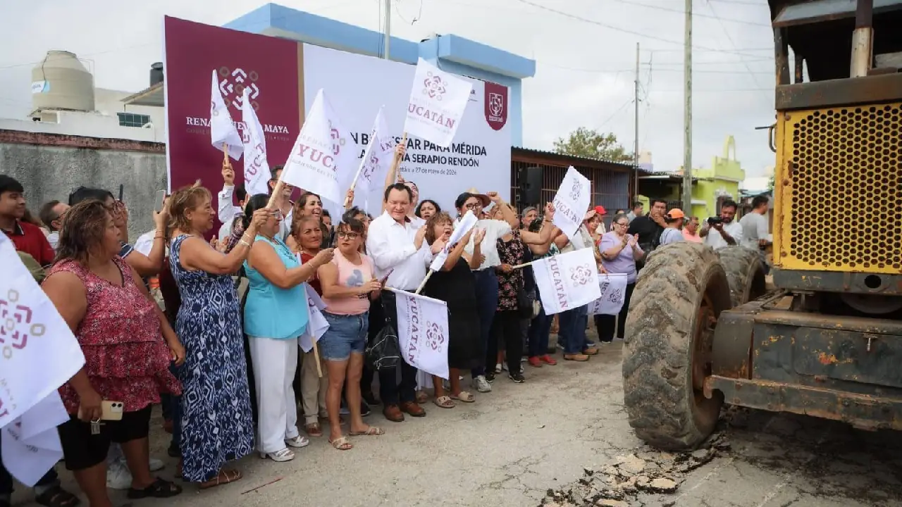 Rehabilitación de calles en la Serapio Rendón transformará la movilidad de la zona