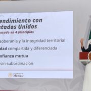 Sheinbaum descarta crisis con EUA y acusa narrativa mediática