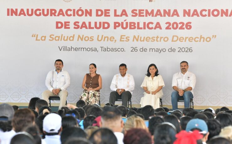 Tabasco puso en marcha la Semana Nacional de Salud Pública