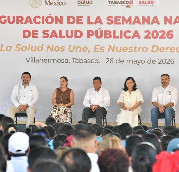 Tabasco puso en marcha la Semana Nacional de Salud Pública