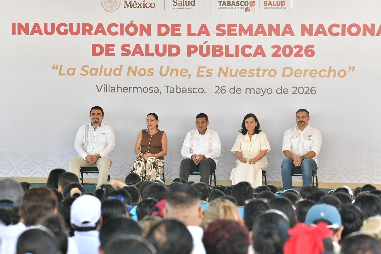 Tabasco puso en marcha la Semana Nacional de Salud Pública