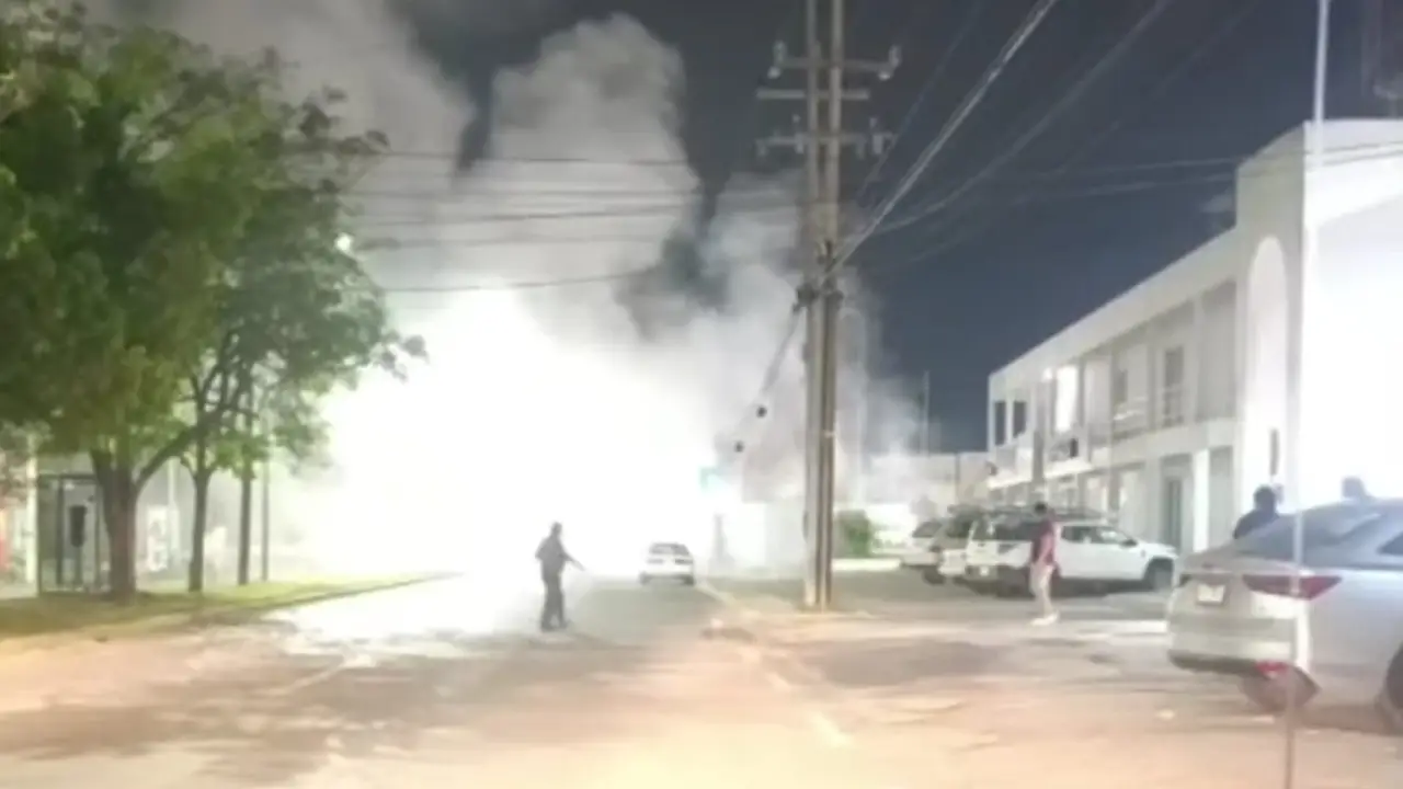 Trabajador queda Entre la vida y la muerte tras explosión