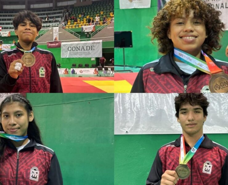 Tulum Arrasa en CONADE 2026 con Nueve Medallas en Judo