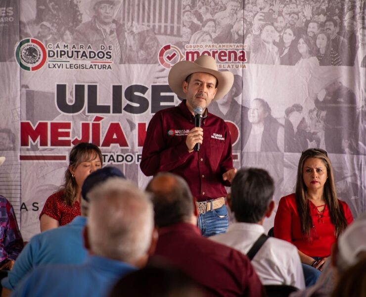 Ulises Mejía impulsa agenda de agroindustria