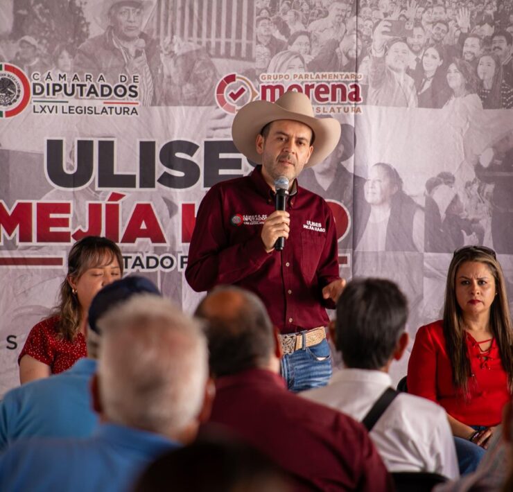 Ulises Mejía impulsa agenda de agroindustria