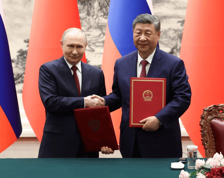 Xi y Putin sellan un nuevo frente político en plena tensión global