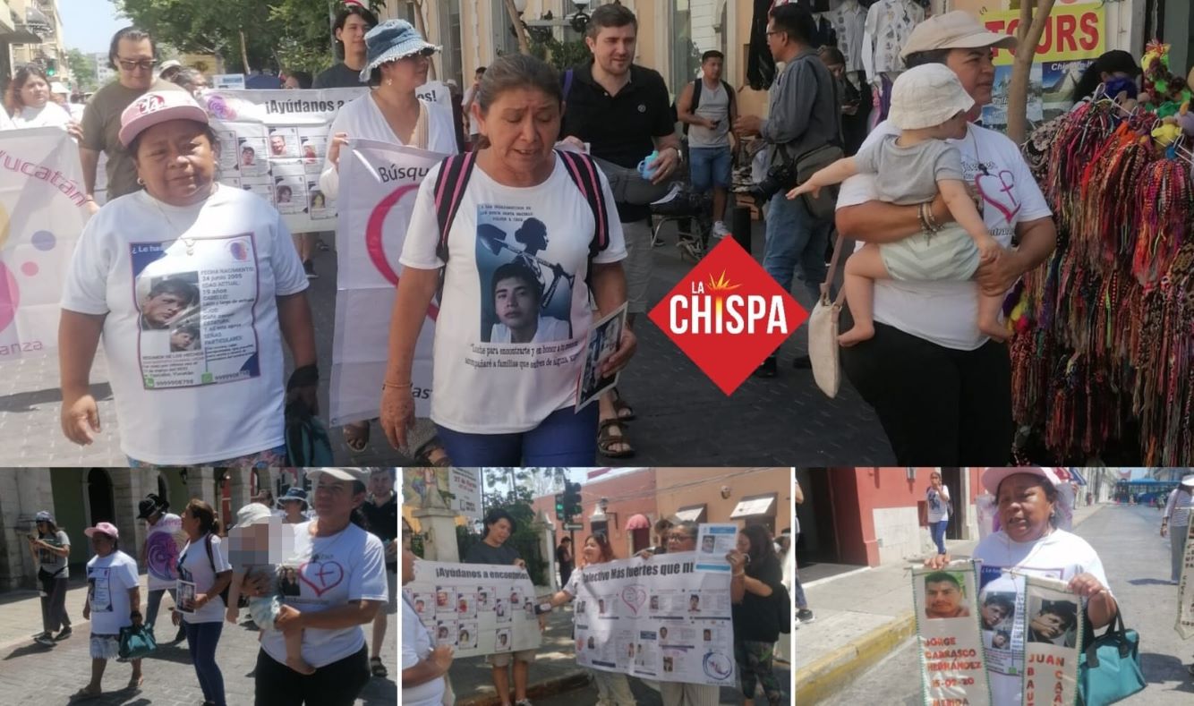 Dolor Infinito pasaron el 10 de mayo sin sus hijos: Madres buscadoras exigen justicia