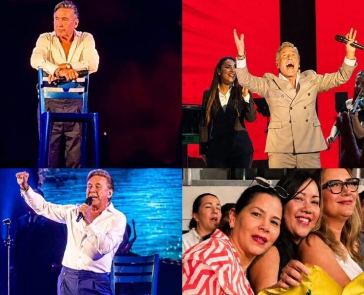 Mérida vibra con Montaner: concierto, nostalgia, amor y despedida que quedará para la historia
