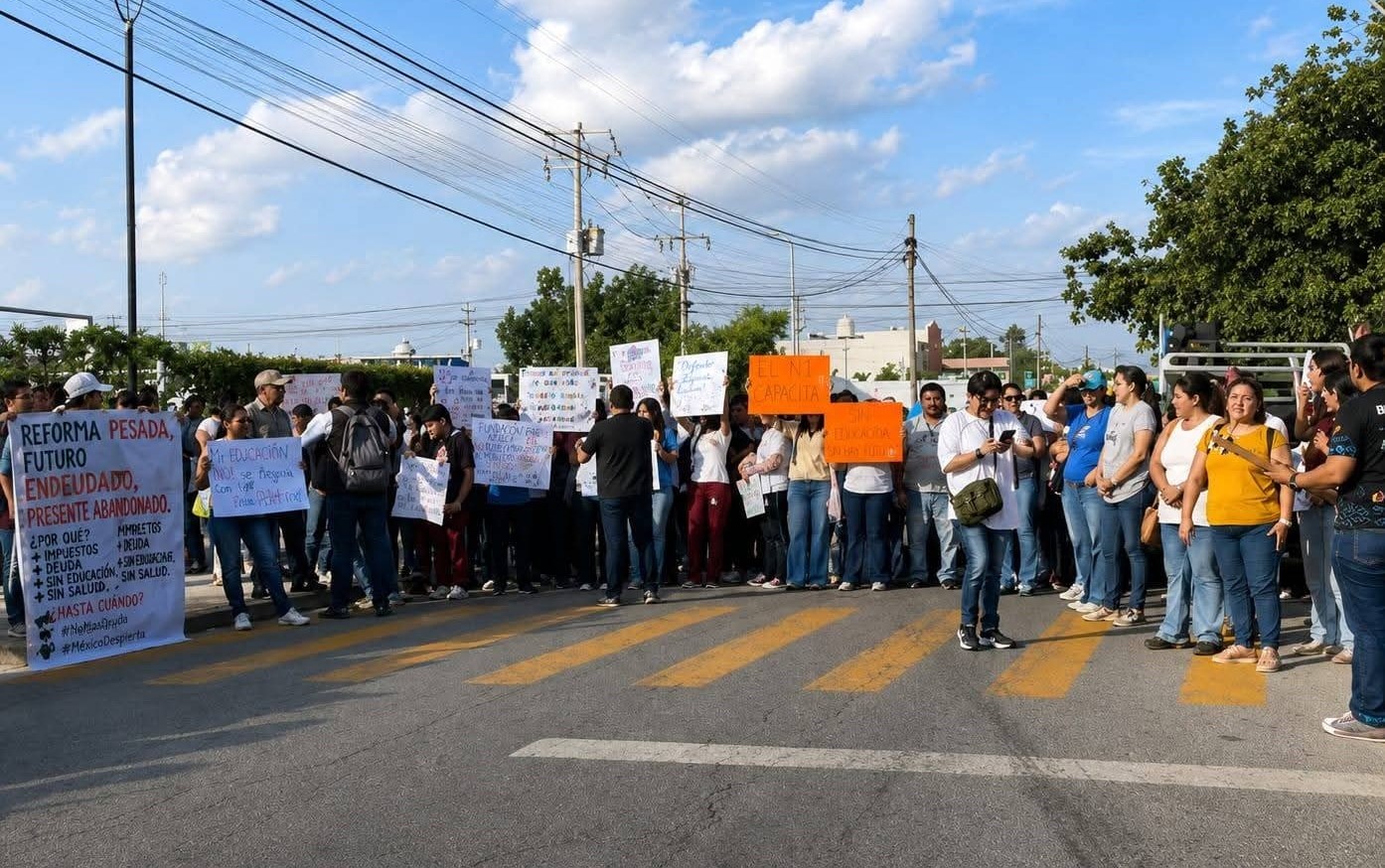 ¡Rescate Urgente! Padres y alumnos defienden el Modelo Azteca en Mérida