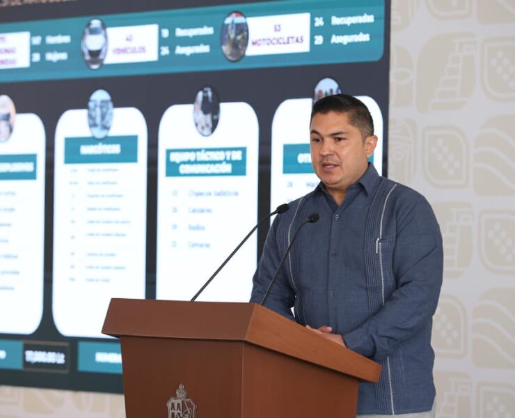 Continúan a la baja los delitos de alto impacto en Tabasco