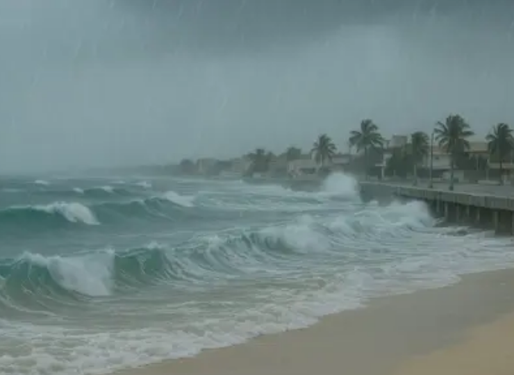 Circulación de tormentas asfixiará Campeche. Alerta climática