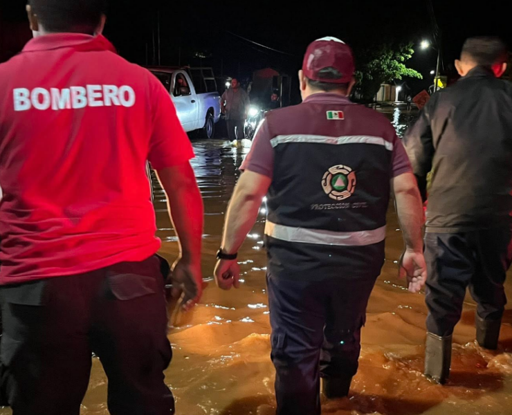 Alerta Climática. Lluvias obligan a evacuar comunidades de Campeche