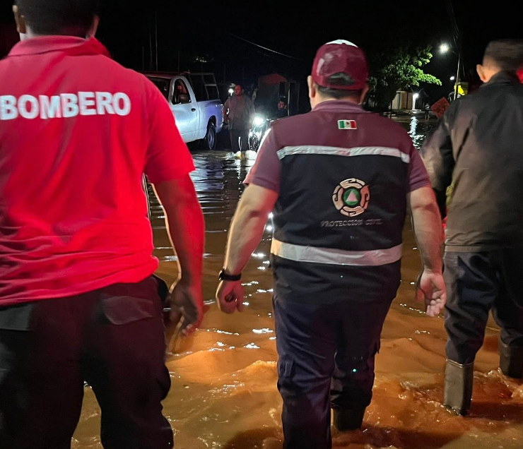Alerta Climática. Lluvias obligan a evacuar comunidades de Campeche
