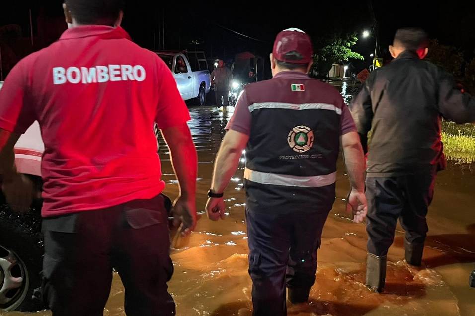 Alerta Climática. Lluvias obligan a evacuar comunidades de Campeche