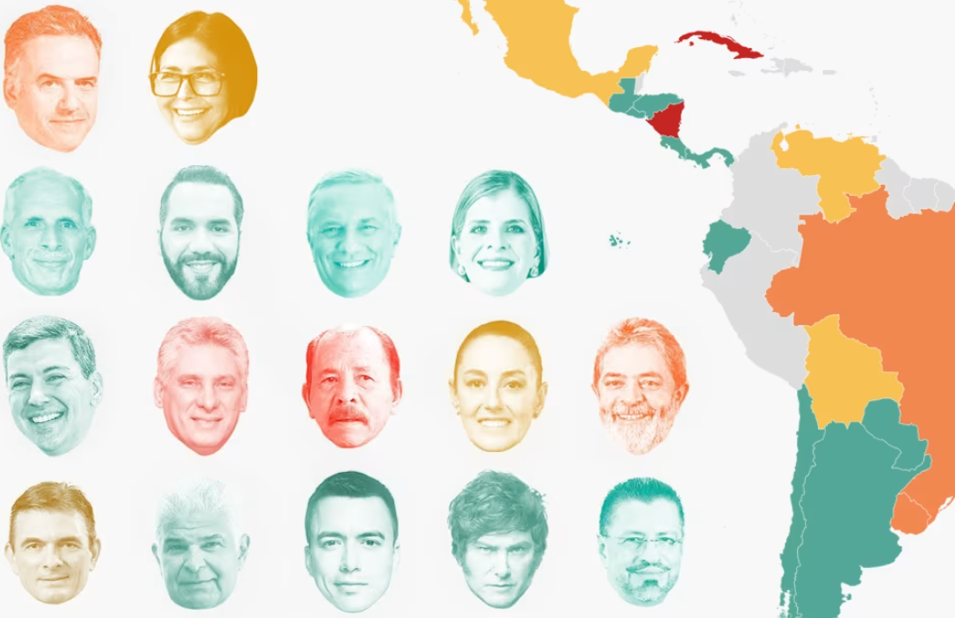 Este es el mapa de aliados, rivales y enemigos de Trump