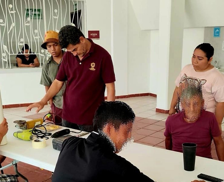 Impactante supervisan albergue Jo'olnaj en Campeche