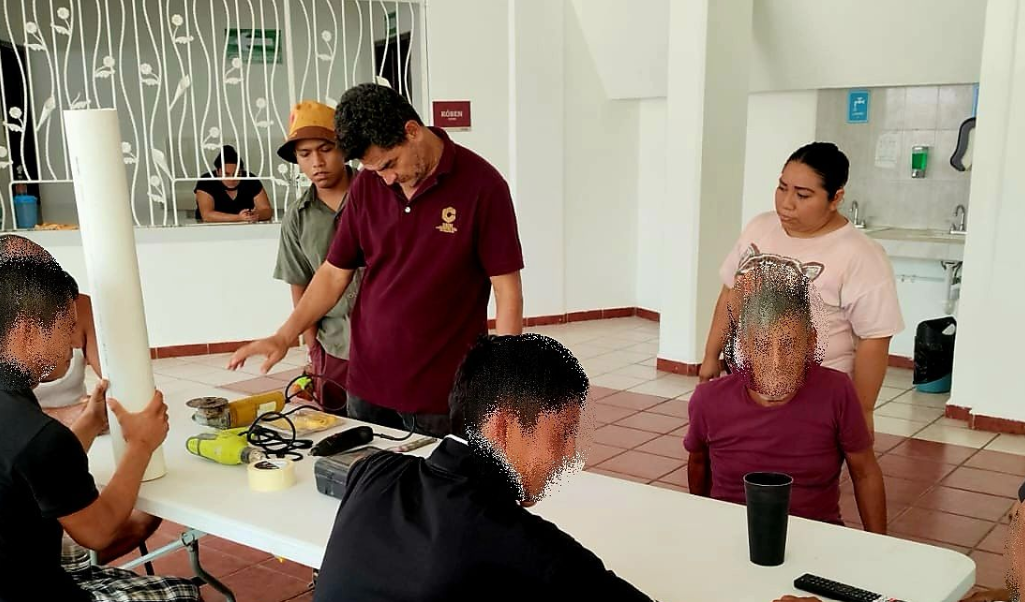 Impactante supervisan albergue Jo'olnaj en Campeche