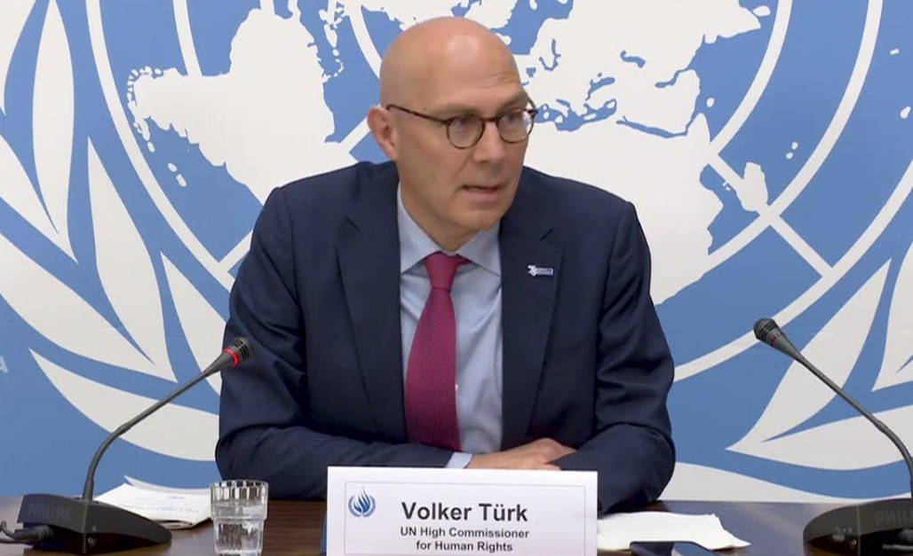Volker Türk alerta sobre el impacto en la población